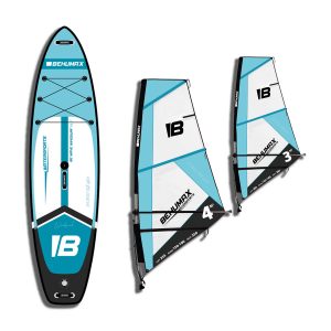 Pack Tabla Windsurf Be Wave 10.6 + Vela 3m + Vela 4m