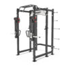 Power Rack De Acero Inoxidable PR-5500 - Negro