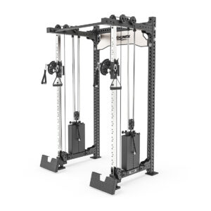Rack De Doble Polea Con Estación De Remo XR-7000 - Negro