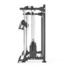 Rack De Doble Polea Con Estación De Remo XR-7000 - Negro Lateral
