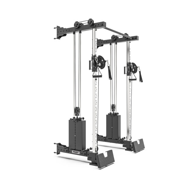 Rack de Pared con Doble Polea WR-1000-Lado
