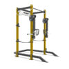 Power Rack Con Soporte Para Discos PR-5000 - Dorado Diagonal