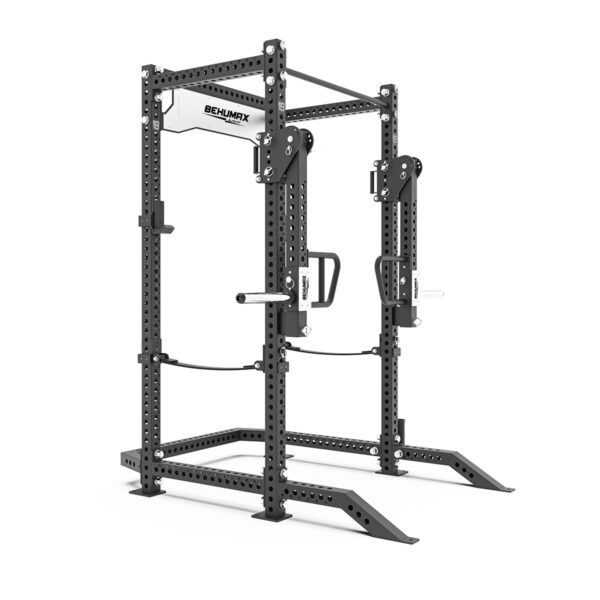 Power Rack Con Soporte Para Discos PR-5000 - Negro Diagonal