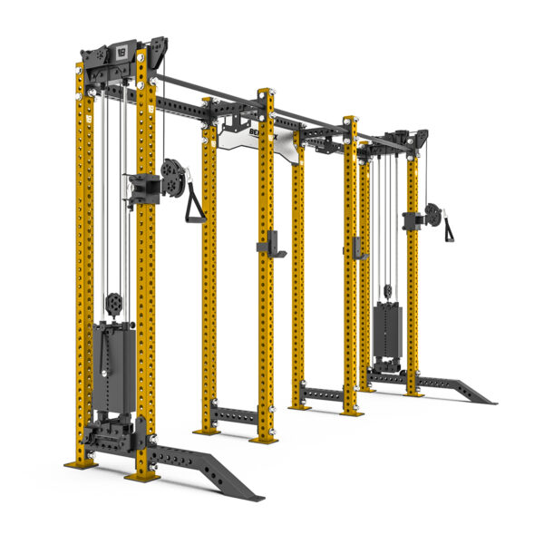 Power Rack Multifuncional MR-9000 - Dorado Diagonal