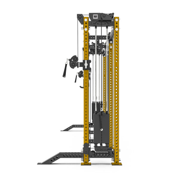Power Rack Multifuncional MR-9000 - Dorado Lateral