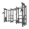 Power Rack Multifuncional Con Almacenamiento MR-9500 - Negro
