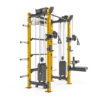 Power Rack Con Polea Y Almacenamiento XR-7700 - Dorado Diagonal