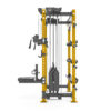 Power Rack Con Polea Y Almacenamiento XR-7700 - Dorado Lateral