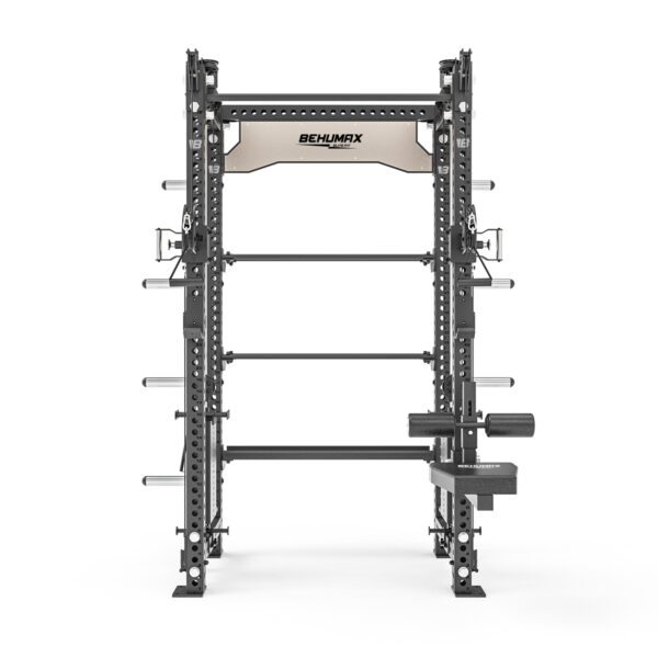 Power Rack Con Polea Y Almacenamiento XR-7700 - Negro Frontal