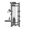 Power Rack Con Polea Y Almacenamiento XR-7700 - Negro Lateral