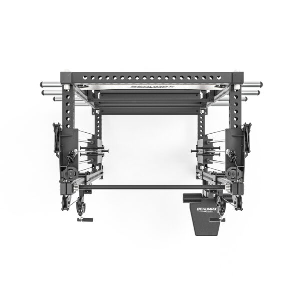 Power Rack Con Polea Y Almacenamiento XR-7700 - Negro Cenital